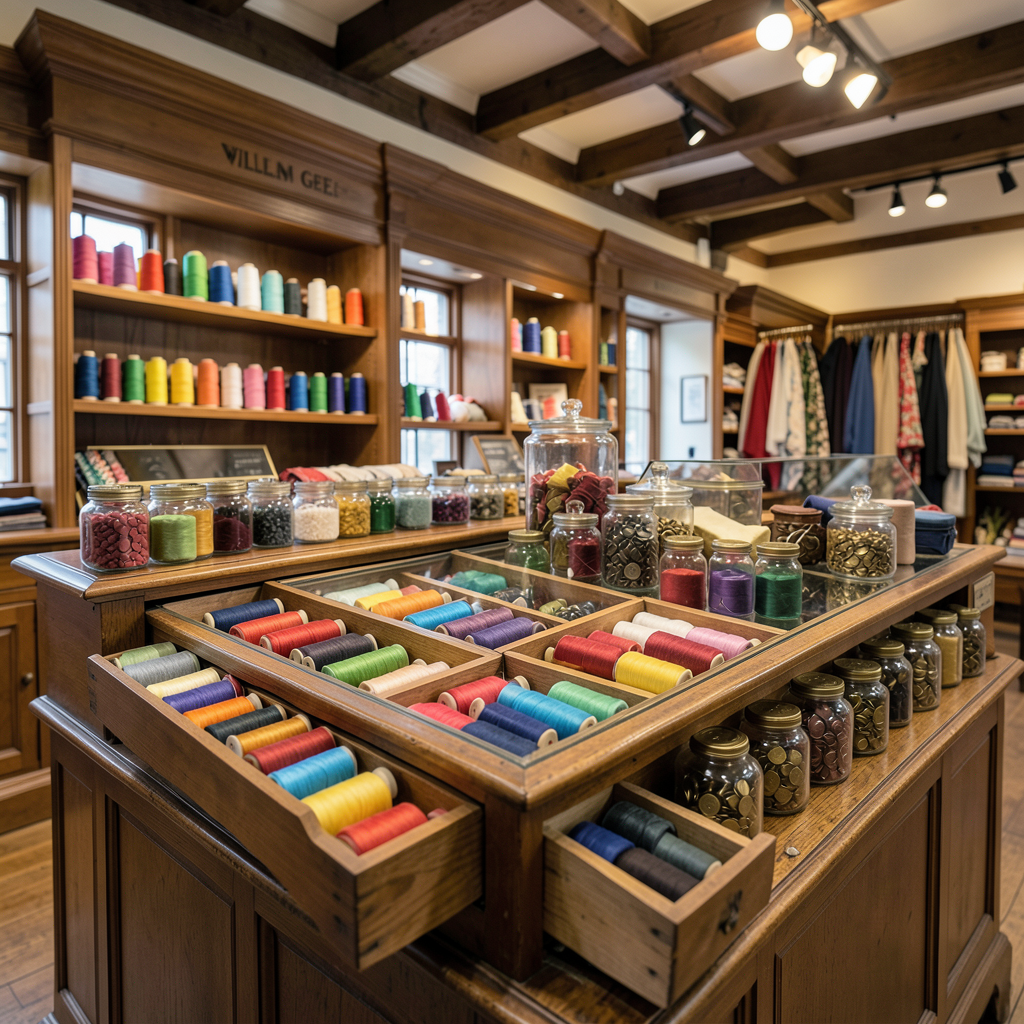 East London's oldest haberdashery William Gee opens at Liberty for 120th anniversary